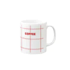 GOOD MORNING COFFEEのTEA or COFFEE Mug :right side of the handle