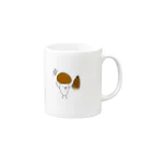 たけのこ 🐧の変なきのこ Mug :right side of the handle