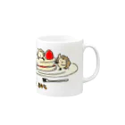 3ko4baSHOPのヒメハリ Mug :right side of the handle