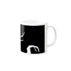 めいぷるの夜の魔女 Mug :right side of the handle