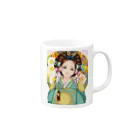 yaeusagiの王妃様 Mug :right side of the handle