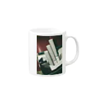 aoiro___の喫煙 Mug :right side of the handle