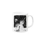 hearthead82のスペースジャーニー Mug :right side of the handle