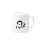 Project One-Sizeの３人の個性をギュッと集結 Mug :right side of the handle