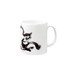 大久保/筆人INC.の『龍国』日本 Mug :right side of the handle