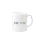 まりん@グラフィックレコーダーのARE YOU Mug :right side of the handle