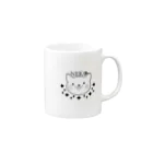 にしんのえさくれねこさま Mug :right side of the handle