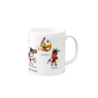 ハヅケイのオミセ。の「どうぶつ七福神。」 Mug :right side of the handle