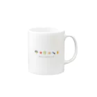 * aco   /  ayaのやさい Mug :right side of the handle