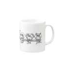 きゃらめる屋のtrain gokko Mug :right side of the handle