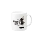 WANGIのWhat's up? Kokopelli マグカップの取っ手の右面