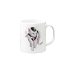 ジョリイの店のシガレットCat２ Mug :right side of the handle