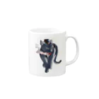 ジョリイの店のシガレットcat1 Mug :right side of the handle