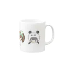 つきのマグカップVer.四天王 Mug :right side of the handle