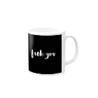 BEGIN_oのFu○k you Mug :right side of the handle