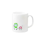 Mentaikoのめんたいこさんオリジナルグッズ Mug :right side of the handle