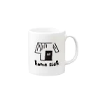 Chicchi Satoのhomesick Mug :right side of the handle