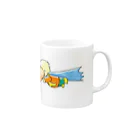 atelier てぃーがのフライング　ハシビロマン！ Mug :right side of the handle