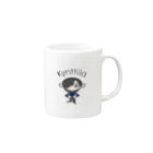 ふゆうのKynttilaくん Mug :right side of the handle