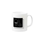 Olivia 【Official】のOliviaマグカップ Mug :right side of the handle