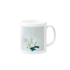 mælk landの花 Mug :right side of the handle