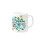 Waterski maniaのYasaka20 Mug :right side of the handle