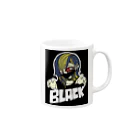 avaiiのBLACK BOY Mug :right side of the handle