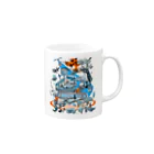 ohtematicのFast City Mug :right side of the handle