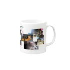 がらがらの一匹猫じゃない Mug :right side of the handle