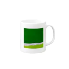 抽象画 A.S Galleryのホッとひとやすみ【green】_A.S GALLERY Mug :right side of the handle