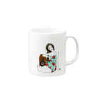 YUMI KOMORIのMUSIC Mug :right side of the handle