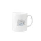 のじのゆらめく生物 Mug :right side of the handle