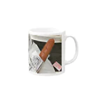 爆乳ショップの勃起T shirt Mug :right side of the handle