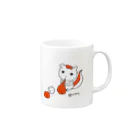  YuwarurE【ユワルレ】のカジカジス Mug :right side of the handle