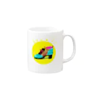 紙芝居のkawaii Mug :right side of the handle