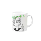 【Yuwiiの店】ゆぅぅぃーのぴーなっつバターボーイ Mug :right side of the handle