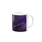 ☁たんこま☁のFar away Galaxy 1 マグカップの取っ手の右面