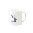 UNKNOWNARTWORKZのKawaii cat Mug :right side of the handle