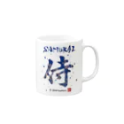 kaihouのＳＡＫＵＲＡ侍 Mug :right side of the handle