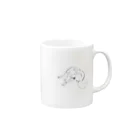 chan_mayのころぶ犬 Mug :right side of the handle