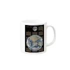 digiログの月の13ヶ月カレンダー/Luner 13 mouth calender Mug :right side of the handle