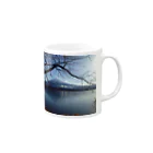 NahunggoのMt.Fuji Mug :right side of the handle