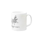 polvereのBombyx mori Mug :right side of the handle