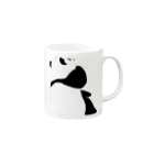 tontonpandaの子パンダ     えーとね Mug :right side of the handle