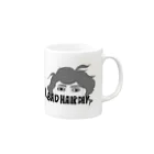 ODDELLEのBAD HAIR DAY Mug :right side of the handle