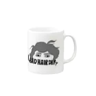 ODDELLEのBAD HAIR DAY マグカップの取っ手の右面