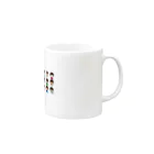 medicco storeのオリジナルメンバー Mug :right side of the handle