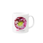 Tabetarinai Storeの01 - flowerシリーズ Mug :right side of the handle