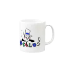 てくてくハットのてくてくハット Mug :right side of the handle