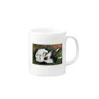 kekozのくの字の猫マラシャ Mug :right side of the handle